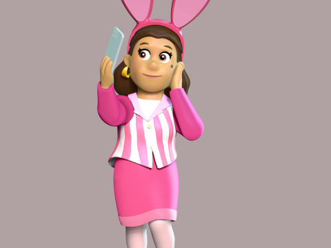 PAW Patrol - Mayor Goodway Modelo de Impressão 3D