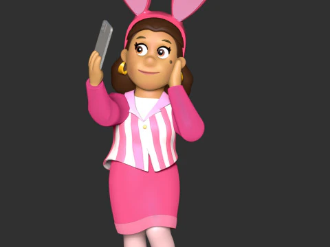 PAW Patrol - Mayor Goodway 3D Print Model