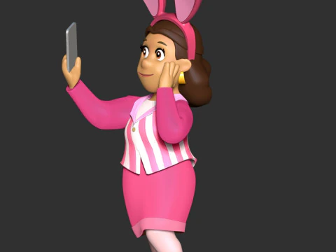 PAW Patrol - Mayor Goodway 3D Print Model