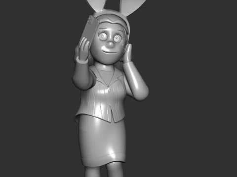 PAW Patrol - Mayor Goodway 3D Print Model