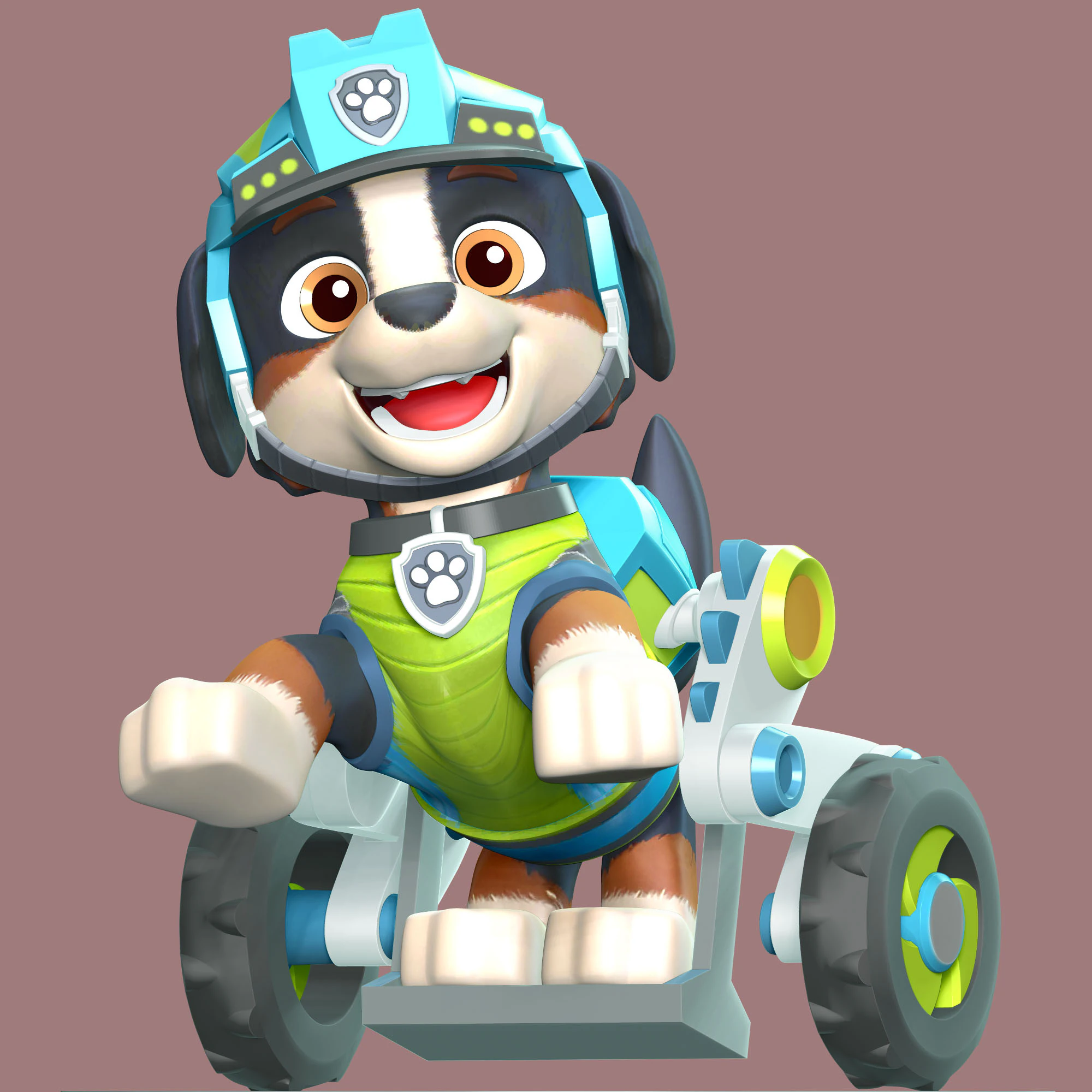 Rex - PAW Patrol 3D Print Model .c4d .max .obj .3ds .fbx .stl .blend