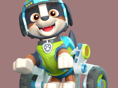 Рекс - Щенячий патруль 3D Принт Модель