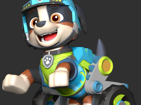 Rex - PAW Patrol 3D Print Model