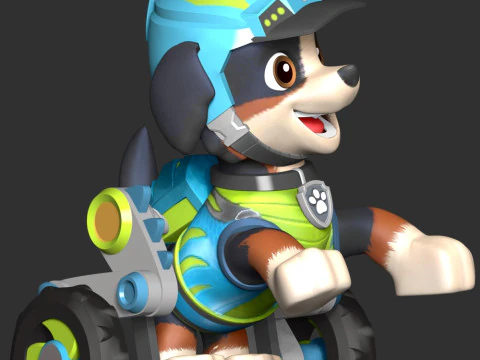 Rex - PAW Patrol 3D Print Model