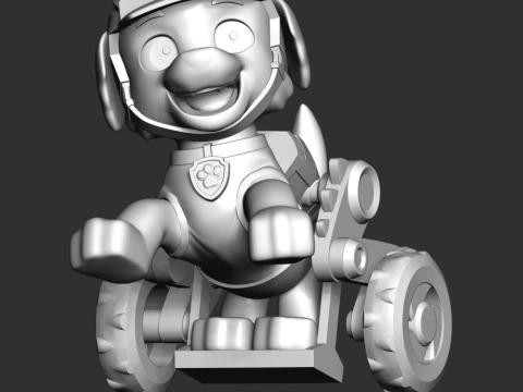 Rex - PAW Patrol 3D Print Model