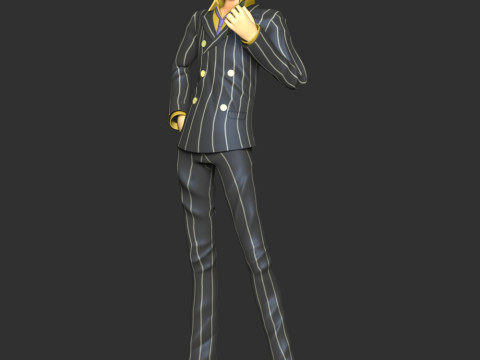 One piece - Sanji Model Cetak 3D