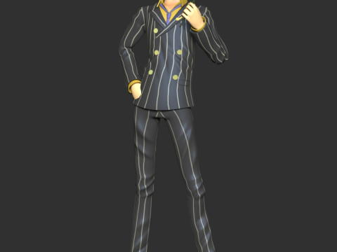 One piece - Sanji Model Cetak 3D