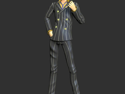 One piece - Sanji 3D Print Model