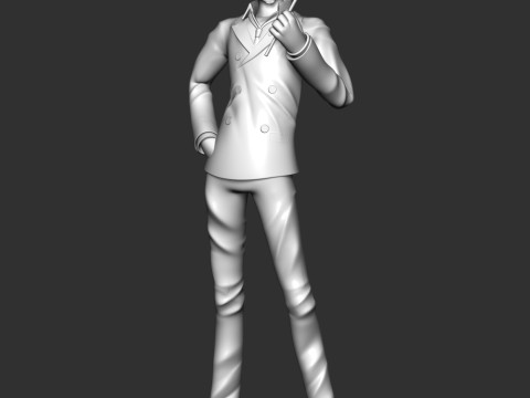 One piece - Sanji Model Cetak 3D