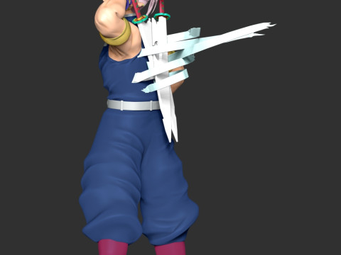 Tengen Uzui - Demon Slayer Kimetsu no Yaiba 3D-printmodel