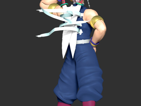 Tengen Uzui - Demon Slayer Kimetsu no Yaiba 3D-printmodel