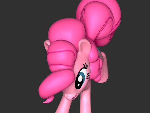 Pinkie Pie - My Little Pony 3D-Druckmodell