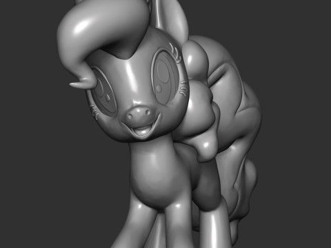Pinkie Pie - My Little Pony 3D-Druckmodell