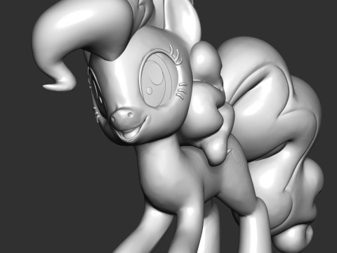 Pinkie Pie - My Little Pony 3D-Druckmodell