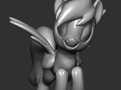 Rainbow Dash - My Little Pony 3D Print Model
