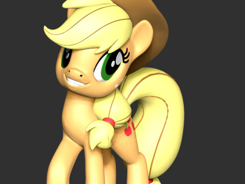 Applejack - My Little Pony Modello di stampa 3D