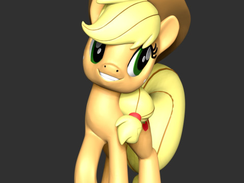 Applejack - My Little Pony Modello di stampa 3D