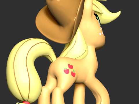 Applejack - My Little Pony Modello di stampa 3D