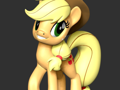 Applejack - My Little Pony Modello di stampa 3D