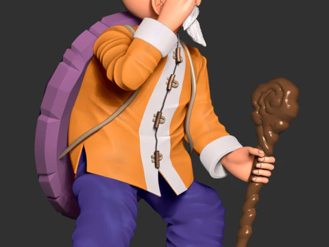 Master Roshi - Dragon Ball 3D Print Model