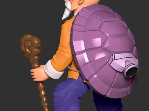 Master Roshi - Dragon Ball 3D-printmodel