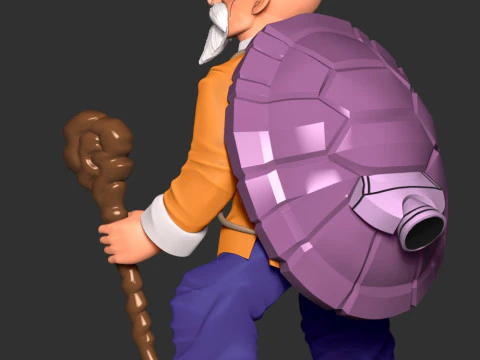 Master Roshi - Dragon Ball 3D Print Model