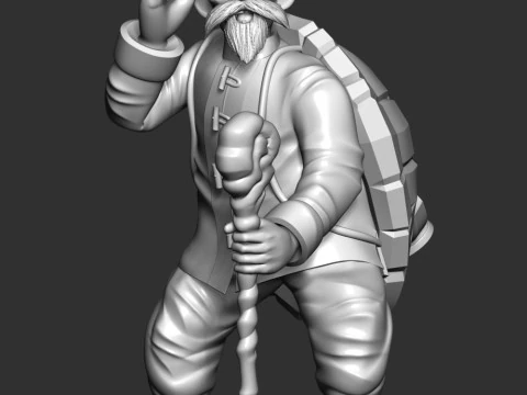 Master Roshi - Dragon Ball 3D Print Model