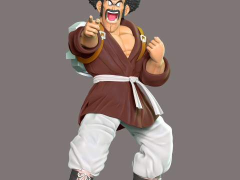 Mr Satan - Dragon Ball 3D Принт Модель