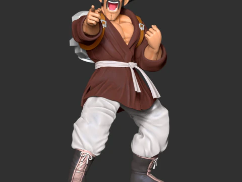 Mr Satan - Dragon Ball 3D Print Model