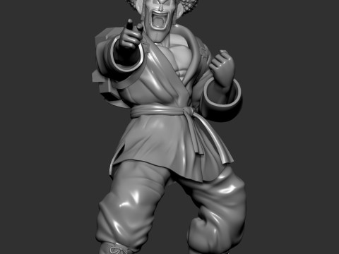 Mr Satan - Dragon Ball 3D Принт Модель