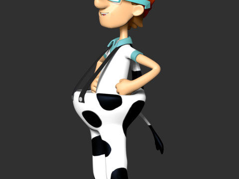 Captain Turbot CowPants Modelo de Impressão 3D