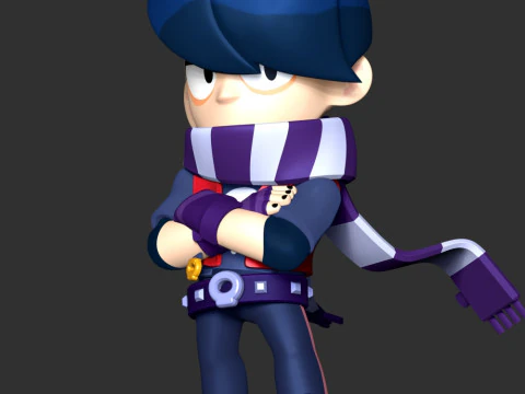 Edgar - Brawl Stars 3D Print Model