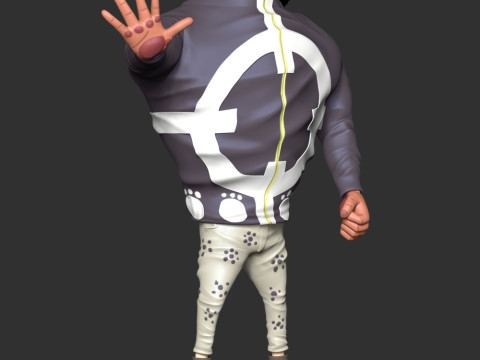 Bartholomew Kuma - One Piece 3D 打印模型