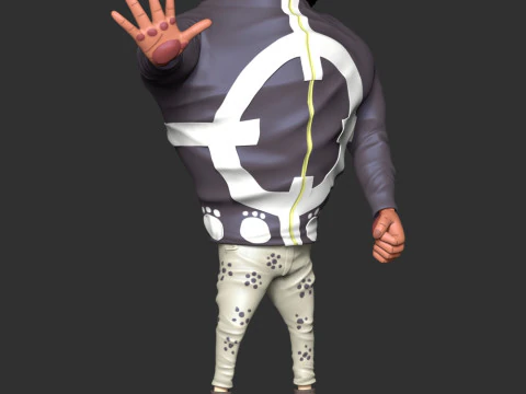 Bartholomew Kuma - One Piece 3D Print Model