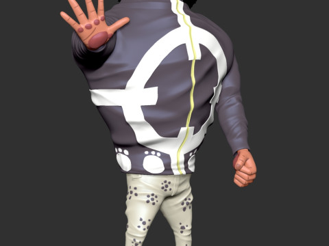 Bartholomew Kuma - One Piece 3D 打印模型