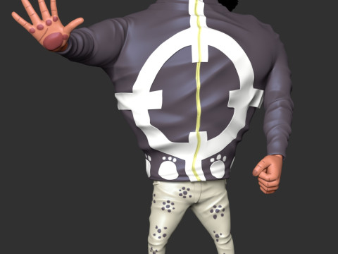 Bartholomew Kuma - One Piece 3D 打印模型
