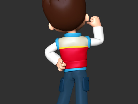 Ryder Paw Patrol Leader 3D Druckmodell