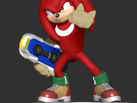 The Knuckles 3D Принт Модель