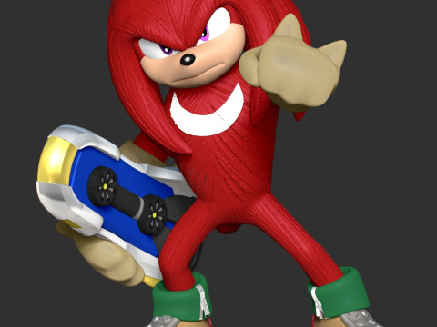 The Knuckles 3D Принт Модель
