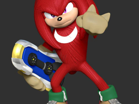 The Knuckles 3D Print Model