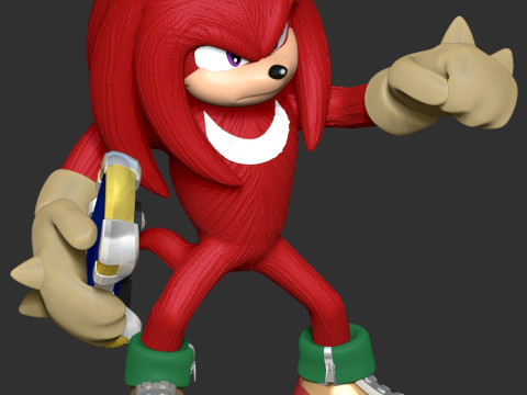 The Knuckles 3D Принт Модель