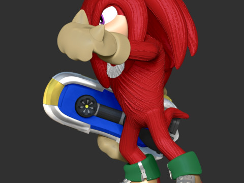 The Knuckles 3D Принт Модель