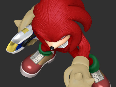 The Knuckles 3D Принт Модель