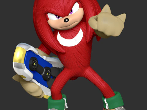 The Knuckles 3D Print Model