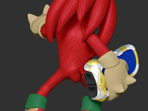 The Knuckles 3D Принт Модель