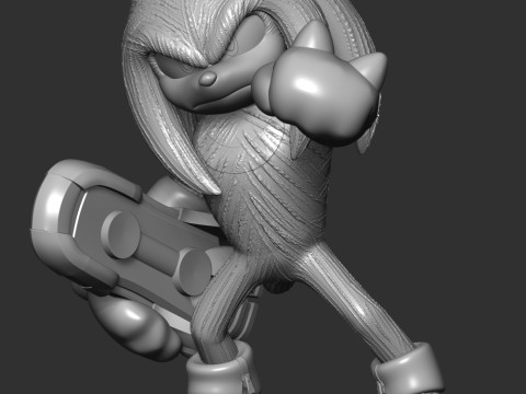 The Knuckles 3D Принт Модель