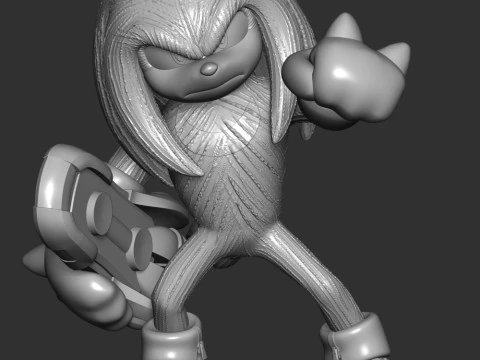 The Knuckles 3D Print Model