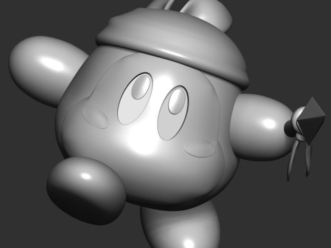 Bandana Waddle Dee - Kirby 3D-printmodel
