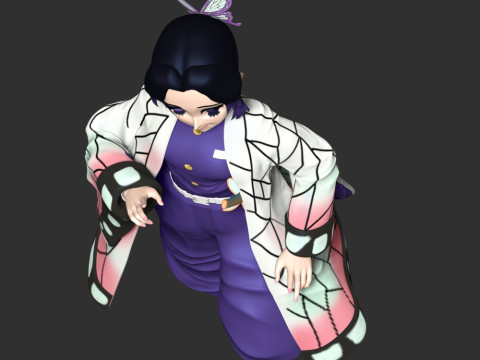Shinobu Kocho - Kimetsu no Yaiba Modelo de impresión 3D
