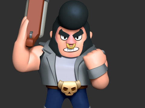 Bull - Brawl Stars Modelo de impresión 3D